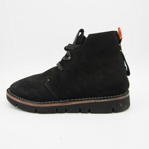 No. One Alpha Stitch Black Suede Chukka Boots Mens Vibram Sole Lace Up Ankle
